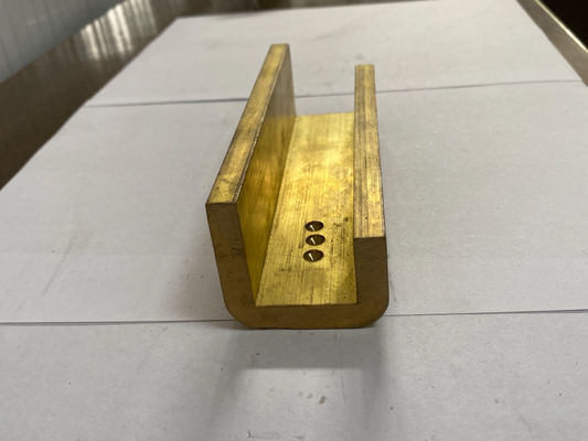 6G4525 6G4524 Bande d'usure en bronze Largeur personnalisée Sablage