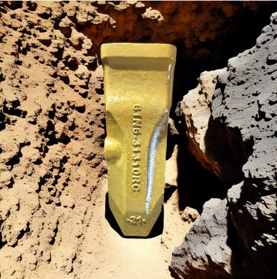 TIG Brand Factory Hyundai Style Bucket Teeth pour le 61N6-31310RC pour le hyundai R255 avec garantie GET contre la rupture