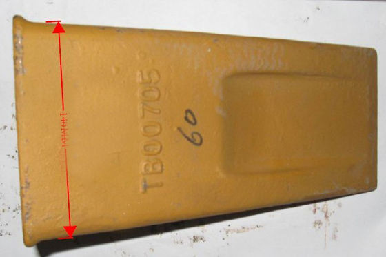 Dents de seau de bâti de marque de CHAT pour des astuces de seau de dents de seau de la dent Tb00705 de Hitachi EX200 pour la machine de Hitachi