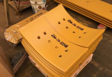 Matériel élevé de manganèse de TIG Brand  Grader Cutting Edges 140-70-11131 pour le chargeur de roue